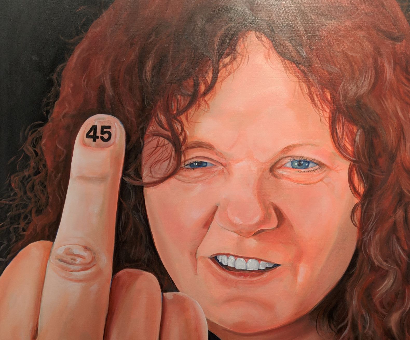 "Martine" (detail) by Jamie Willis